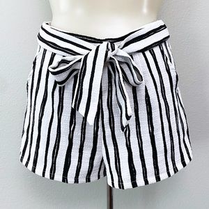 Lucid-Pinstripe Shorts - Size XS